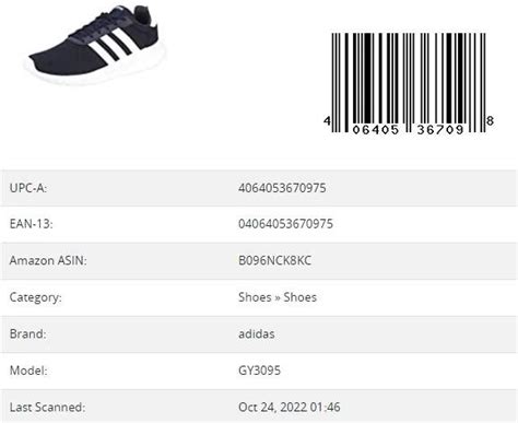 cara barcode sepatu adidas|cara scan barcode adidas.